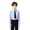 Gray, variant on Junboys Children's Long Sleeve School Uniform Shirt - Casual Dress Top for Everyday, Great Back to School Clothes for Kids, Classic Button-Free Shirt for Comfort,Black 100