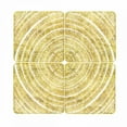 thumbnail image 2 of Murdock, Ramona 20x20 Gold Ornate Wood Framed with Double Matting Museum Art Print Titled - Tree Ring Triptych II, 2 of 4