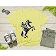 thumbnail image 6 of Cool Horse Pony Lover Gift Shirt For Men Women Kids Girls Boys Aesthetic Cowboy Horseback Rider Tshirt Graphic Sunset Silhouette T-shirt, 6 of 7