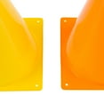 thumbnail image 4 of Traffic Safety Cones, Set of 15- Plastic, Colorful, Flexible for Kids Indoor and Outdoor Games, Sports Training, Driving, or Barriers by Hey! Play!, 4 of 6