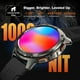 thumbnail image 4 of KOSPET Reloj Inteligente, 1.43" AMOLED Smartwatch Hombre Llamadas Bluetooth, Batería de 480 mAh, 170+ Modos Deportivos, Impermeable IP69K, Cuerpo de Metal, Monitor de Salud para iOS y Android, 4 of 5