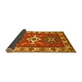 thumbnail image 2 of Ahgly Company Indoor Rectangle Geometric Yellow Traditional Area Rugs, 2' x 5', 2 of 4