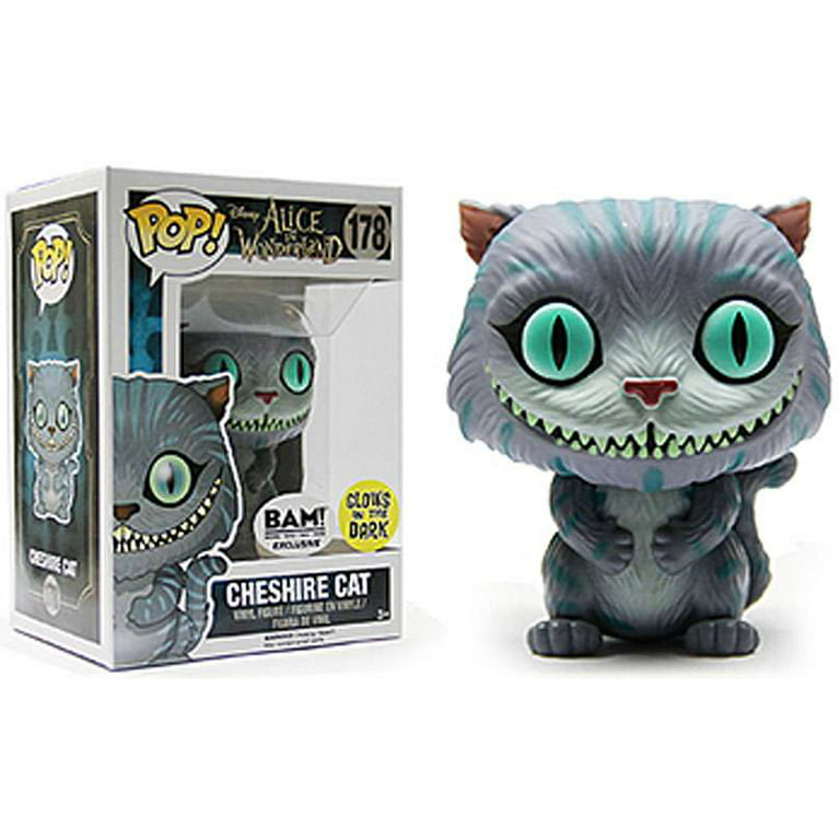 gaben Persona sirene Funko POP! Disney Cheshire Cat Vinyl Figure [Glow-in-the-Dark] - Walmart.com
