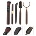 thumbnail image 3 of 5pcs Bamboo Tea Brush Tea Spoon Tea Clip and Fork Set Tea Ceremony Accessories, 3 of 8