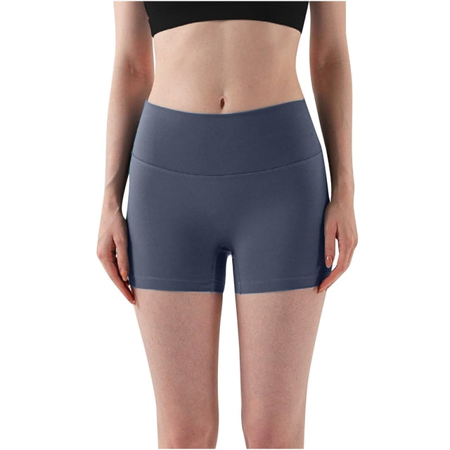 Timegard Culottes pour Femmes Taille Haute Extensible Mini-Bike Workout Shorts Respirants