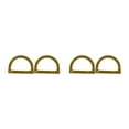 thumbnail image 2 of mmirethe 2Pcs Women Purse Handles Belt Replacement Handmade DIY for Tote Purse Making beige D shape 2Set, 2 of 6