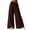 Brown, variant on Kttectoa Womens Pants Drawstring Wide Leg Palazzo Pants Floral Lace Hem Boho Loose Casual Pants Vacation Solid