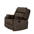 thumbnail image 5 of Global Furniture USA U7303C Brown Microfiber Glider Recliner, 5 of 5