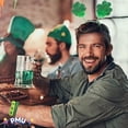 thumbnail image 5 of PMU St. Patrick's Day Headwear Decorations and Party Supplies - Glittered Shamrock Boppers Party Headband - Irish Costume, Party Accessory (3/pkg) Pkg/1, 5 of 6