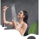 thumbnail image 4 of Ducha de mano para baño, redonda negra, 4 of 5