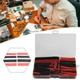 thumbnail image 6 of 150Pcs Black Red Larger Diameters Heat Shrink Tubing Kit, 6 of 8