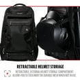 thumbnail image 6 of Franklin Sports MLB Traveler Elite Baseball Equipment Backpack, Black, 6 of 10