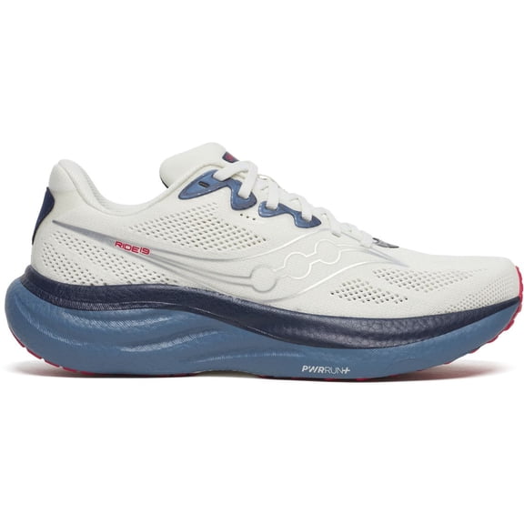 Saucony Ride 19, Ivory/Storm, 15
