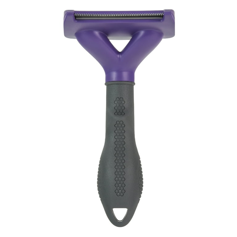 FURminator Undercoat deShedding Tool for Medium to Large Cats with Long Hair Reduces Loose Hair