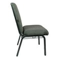 thumbnail image 3 of Flash Furniture 21"W Advantage Charcoal Gray Discount Church Chair, 3 of 3