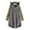 Gray, variant on Patlollav Womens Plush Tops Hooded Cardigan Leopard Patchwork Coat Jacket