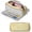 Beige-1, variant on Pencil Case Featuring a Bright Yellow Lemon Pattern with Large Capacity Storage and Smooth Zipper Closure for Office Supplies, Travel Essentials and Cable Organization
