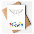 thumbnail image 1 of White Origa Pattern Wedding Cards Congratulations Greeting Envelopes, 1 of 3