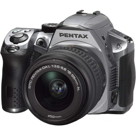 Pentax K-30 lens kit w DA 18-55WR Weather-Sealed 16 MP CMOS Digital SLR (Crystal