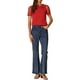 thumbnail image 2 of TOP INSPIRADOR CHIC para Mujeres con Cuello Peter Pan, Manga Puff de Malla, Blusa Vintage de Lunares XL Roja, 2 of 6