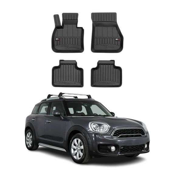 OMAC Premium Floor Mats for Mini Cooper Countryman F60 2017-2024 All-Weather 4x