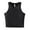 Black, variant on LBECLEY Asymmetrical Tops for Women Women Strappy Leather Tanks Top Ladies Leather Vest Slim Solid Color Shirt Top Casual Top Compress Top for Women Black Xl