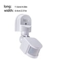 thumbnail image 4 of Wosthever Interruptor con Sensor de luz inteligente montado en la pared IP55, resistente al agua, ajustable, para pasillo, patio, escalera, interruptores Juegos de muebles de jardín 24V Wosthever HA079045-02, 4 of 6