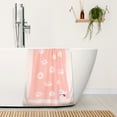 thumbnail image 5 of REGALWOVEN Cotton 2 Piece Bath Towel Set, Highly Absorbent and Comfort Lovely Towel Bathroom Pink_1 28" x 56", 5 of 8