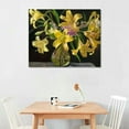 thumbnail image 3 of Nawypu Bedroom Botanical Wall Art, Floral Art Bathroom Yellow Lily Pictures Floral Prints Canvas Living Room Room Decoration, 3 of 5