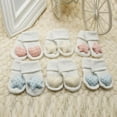 thumbnail image 2 of Newborn Infant Baby Girls Soft Socks Cute Star Love Pattern Kids Princess Socks 0-1Y, 2 of 3