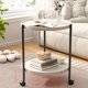 thumbnail image 4 of Mesita De Noche Pequea Para Apartamentos, Compacta, De Madera Sencilla, Estilo Minimalista Moderno, Ideal Para Estudios, Rincn De Lectura, Ligera Y Porttil, Mueble Que Ahorra Espacio, UKHBMC, 4 of 9