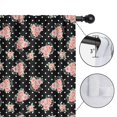 thumbnail image 4 of Pioneer Flower Floral Print Pattern Teens Curtains,Teens Insulated Curtains Set Of 2,Bedroom Essentials,Toddler Room Decor 42"x54", 4 of 5