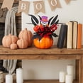 thumbnail image 6 of Fall Artificial Pumpkin Floral Centerpiece with Sunflowers and Skull for Mantel, Table and Halloween Thanksgiving Decor, Harvest Celebration, Table Accent, 6 of 6