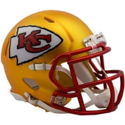Riddell Kansas City Chiefs Blaze Revolution Speed Mini Football Helmet - Fanatics Authentic Certified