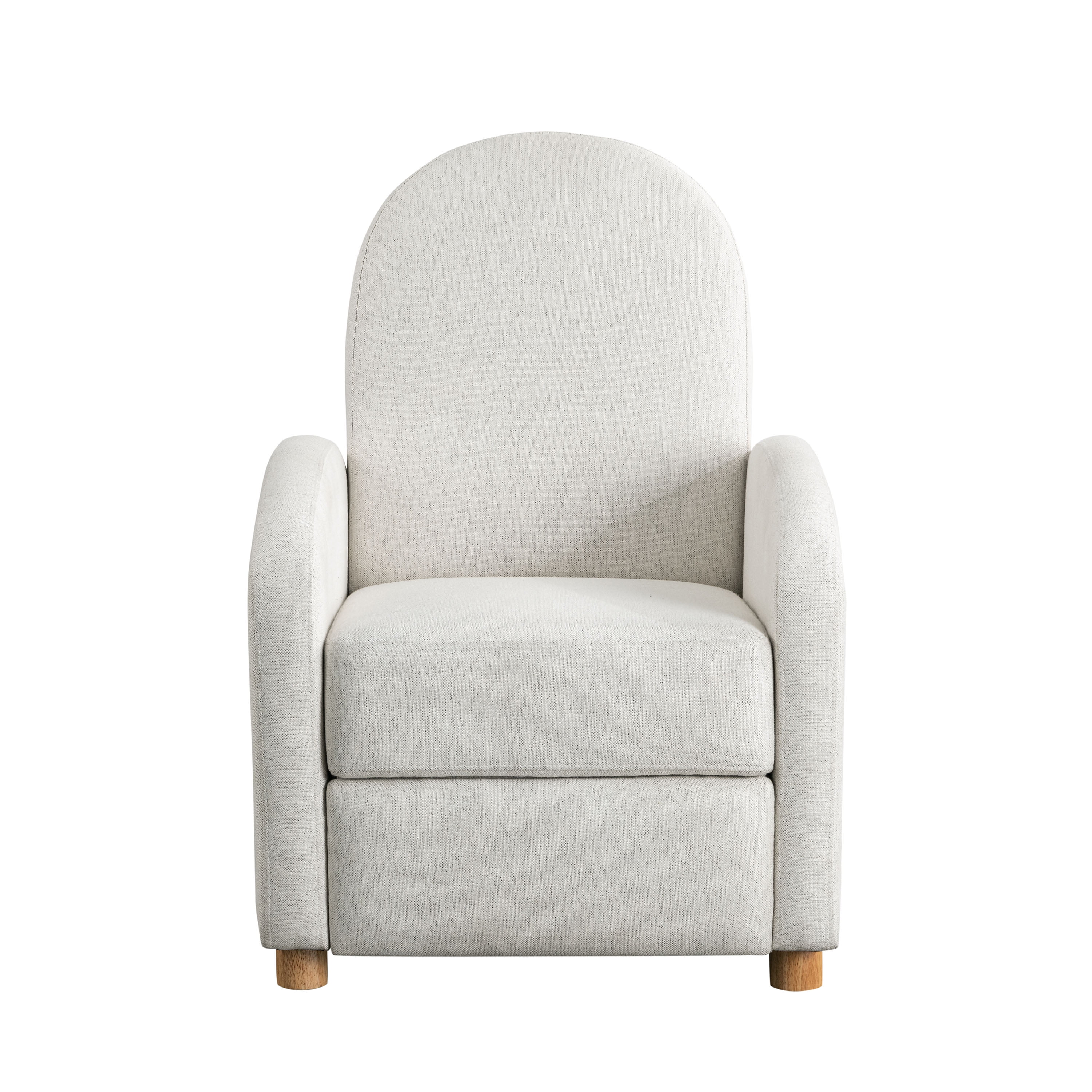 Relax-A-Lounger Lansing Modern Pushback Recliner, Cream Fabric