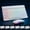 White Luminous Keyboard and Mouse Set, variant on Broom and Dustpan Set with Upright Combo for Home, Long Handle Floor Sweeper in White