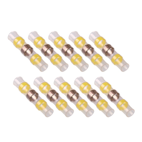 Xihbxyly Juego de Tubos Aislantes Termorretráctiles con Adhesivo, Codificados Por Colores para Una Fácil Identificación, de Plástico Pe y Cobre, para Soldar y Conectar Cables, Juego de 10 Piezas, Tam