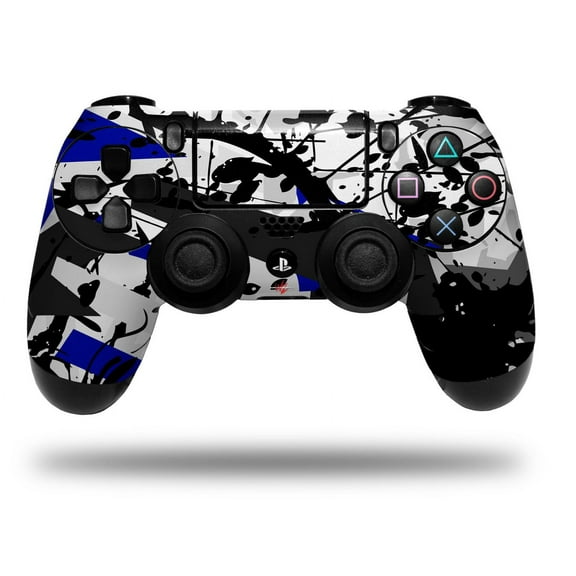 Skin for Sony PS4 Dualshock Controller PlayStation 4 Original Slim and Pro Baja 0018 Blue Royal (CONTROLLER NOT INCLUDED)