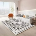 thumbnail image 5 of Alfombra de Sala de Estar BuyWeek con Diseño Floral Suave, 5 of 5