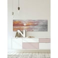 thumbnail image 3 of Parvez Taj "Deep Red Sunset" Painting Print on Wrapped Canvas, 3 of 7