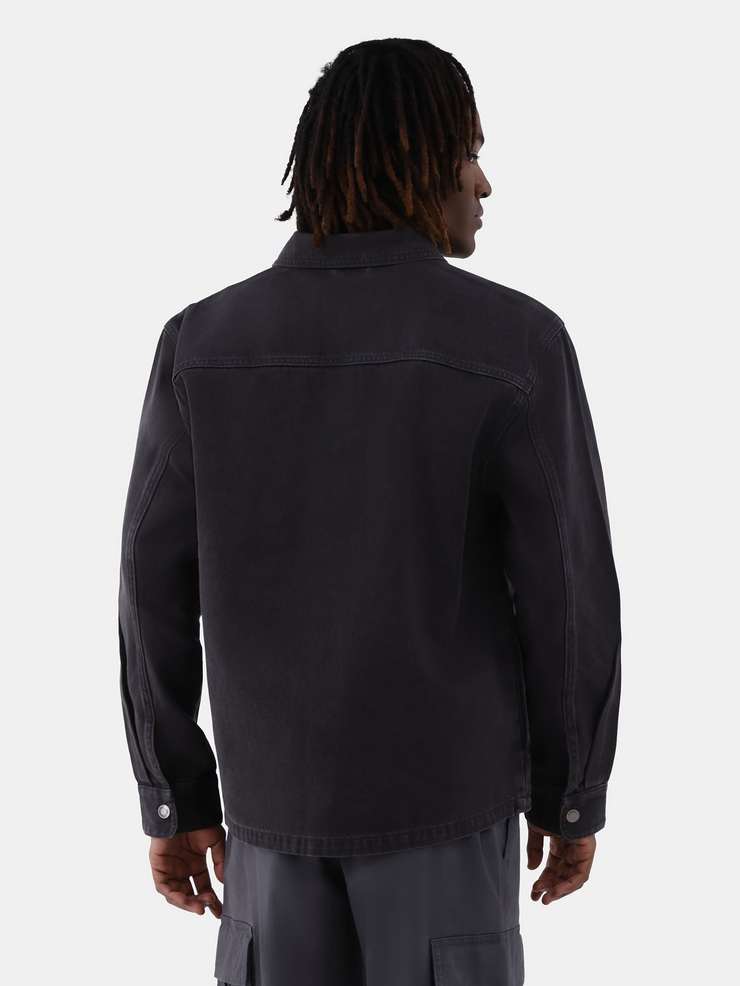 No Boundaries Men's and Big Men's Cotton Twill Jacket No Boundaries Men's and Big Men's Cotton Twill Jacket