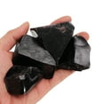 thumbnail image 4 of Uxcell Fire Glass for Fire Pit, 1.97"-3.15" High Luster Reflective Glass Rocks, Purple, 4 of 5