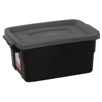 Rubbermaid, Roughneck Tote, 18 Gallon, 6 Pack, Impact-Resistant