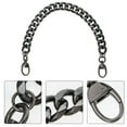 thumbnail image 3 of Cadenas de bolsos de moda con hebillas Bolso de mano elegante Correas de hombro cruzadas, 3 of 5