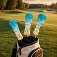 thumbnail image 5 of Yuyamidu Starfish Shell Golf Club Head Covers Beach Golf Headcovers for Woods and Driver Fairway Hybrids, Waterproof PU Leather Golf Club Cover Accessory, 5 of 7