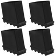 thumbnail image 1 of Replacement Rubber Feet for Ladder Ladder Accessories Construction Work Black Rubber Stress Dispersion 4Pcs, 1 of 3