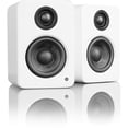 thumbnail image 3 of YU2 Powered Desktop Speakers, Gloss White, 3 of 4