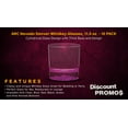 thumbnail image 2 of 10 ARC Nevado Denver Whiskey Glasses Set, 11.5 oz. - USA made, Barware - Pink, 2 of 5