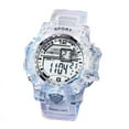 thumbnail image 5 of Digital Sports Watch with Transparent Strap and Waterproof Resin Case - Rose Gold, 5 of 5