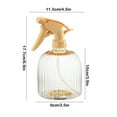 thumbnail image 3 of Plastic Spray Bottle Fine Mist Water Sprayer Garden Watering Can Household Cleaning Bottle Plant Mister Pressure Sprayer with Comfortable Handle 6.9x4.5x4.5 Inches, 3 of 5